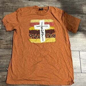 Size large women’s faith based shirt